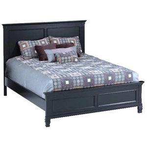 New Classic Furniture SM Tamarack Wood Panel Bed, Queen Size