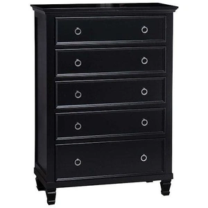 New Classic Furniture SM Tamarack Wood Chest w/5 Drawers