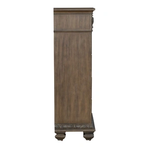 Liberty Furniture Carlisle Court Wood 5-Drawer Chest, Chestnut/Dusty Wax