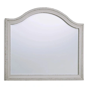 Ashley Furniture Ashley SM Brollyn Arched Mirror with Wooden Frame