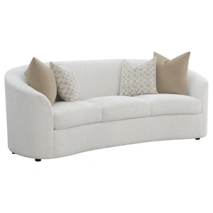 Coaster Rainn Fabric Tight Back Living Room Set, Latte