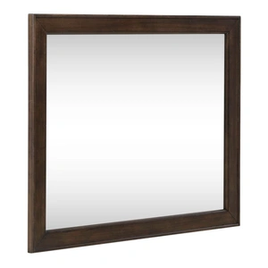 Liberty Furniture Arden Road Rectangular Wood Landscape Mirror, Satin Cherry