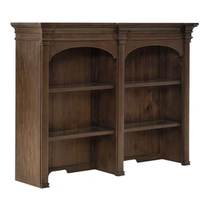 Liberty Furniture Arden Road Wood Buffet Hutch w/LED Lighting, Satin Cherry