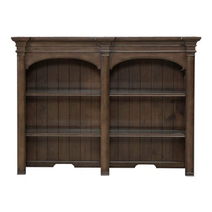 Liberty Furniture Arden Road Wood Buffet Hutch w/LED Lighting, Satin Cherry