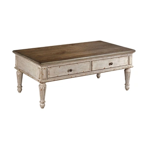 Hammary Southbury Rectangular Wood Cocktail Table w/2 Drawers