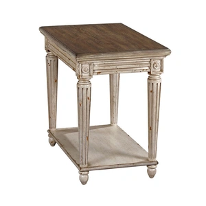 Hammary Southbury Rectangular Wood Charging Chairside Table