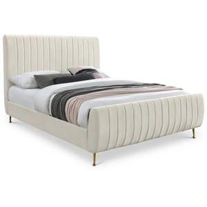 Meridian Furniture Zara Velvet Bed