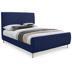 Meridian Furniture Zara Velvet Bed