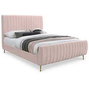 Meridian Furniture Zara Velvet Bed