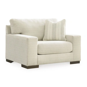 Ashley Furniture Maggie Oversized Armchair | Birch Fabric | Ashley Furniture in Birch