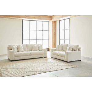 Ashley Furniture Maggie Polyester Living Room Set, Birch