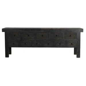 Classic Home Lahey Wood 11-Drawer Sideboard