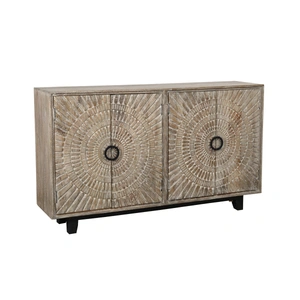 Classic Home Vivienne Wood 4-Door Sideboard