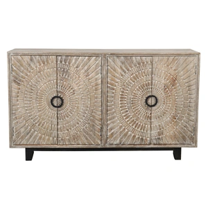 Classic Home Vivienne Wood 4-Door Sideboard