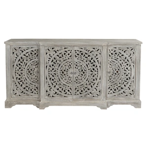 Classic Home Harmony Breakfront Wood Sideboard