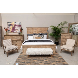Classic Home Adelaide Wood 3-Drawer Nightstand