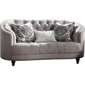 ACME Saira Loveseat in Light Gray