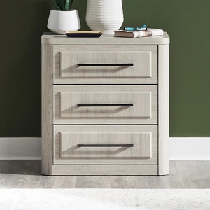 Liberty Furniture Modern Play Wood Panel Bedroom Set | Sandstone | Liberty, Natural White