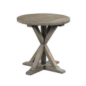 Hammary Reclamation Place Round Wood End Table