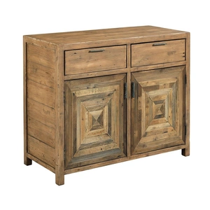 Hammary Reclamation Place Wood Accent Cabinet w/2 Drawers & 2 Doors, Rustica