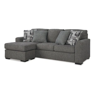 Ashley Furniture Gardiner Polyester L-Shaped Sectional Sofa w/Left Arm Chaise Facing