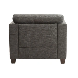 ACME Laurissa Linen Fabric Chair in Gray
