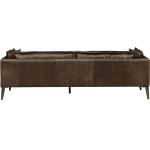 AF Modern Porchester Distress Top Grain Leather Living Room Set