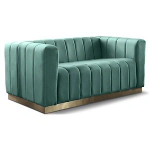 Meridian Furniture Marlon Velvet Loveseat