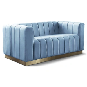 Meridian Furniture Marlon Velvet Loveseat