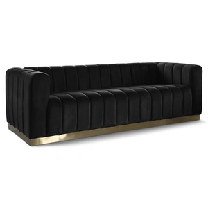Meridian Furniture Marlon Velvet Sofa
