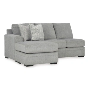 Ashley Furniture Casselbury 2-Piece Polyester U-Shaped Sectional Sofa w/Right Arm Chaise Facing