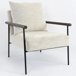 Classic Home Cohen Polyester Fabric Accent Chair