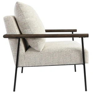 Classic Home Cohen Polyester Fabric Accent Chair