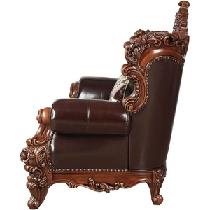 ACME Forsythia Sofa, Espresso & Walnut