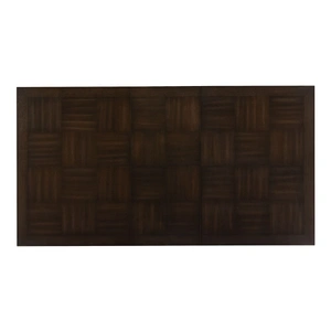 Homelegance Kavanaugh Rectangular Extendable Wood Dining Table, Dark Brown