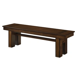 Homelegance Sedley Transitional Wood Dining Bench, Walnut