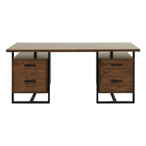 Homelegance Sedley Transitional Wood Writing Desk, Brown