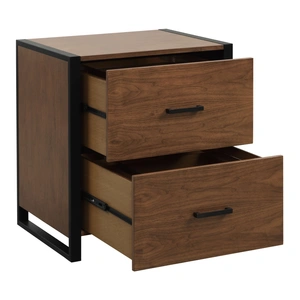 Homelegance Sedley Transitional Wood File Cabinet, Brown