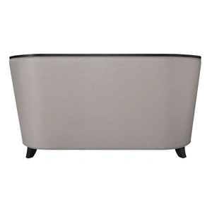 ACME Zemocryss Fabric/Wood Loveseat w/Pillows in Beige