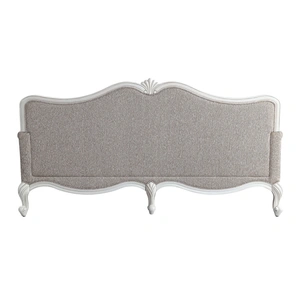 ACME Ciddrenar Fabric Linen/Wood Sofa w/Pillows, Beige/Blue