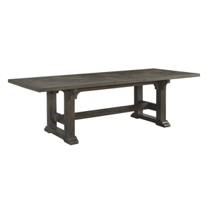 Homelegance Sarasota Rectangular Extendable Wood Dining Table, Driftwood Brown