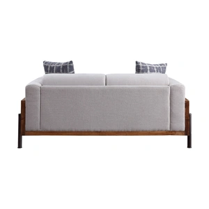 AF Modern Pelton Fabric Loveseat