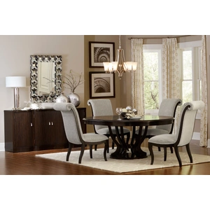 Homelegance Savion Wood Server with 4 Doors, Espresso