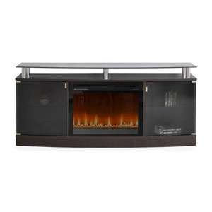 Modern Art SM Windham 64-inch TV Console w/Glass Top