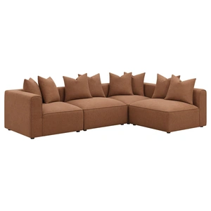 Coaster Jennifer Fabric Modular Sectional Sofa