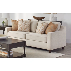 Coaster Christine Fabric Cushion Back Living Room Set, Beige