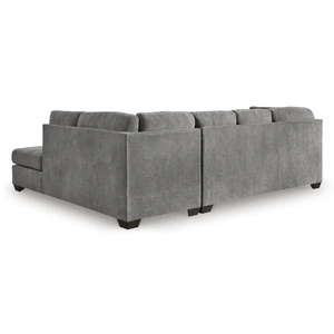 Ashley Furniture Marleton 2-Piece Polyester L-Shaped Sectional Sofa w/Right Arm Chaise Facing