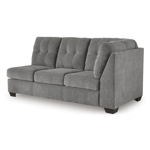 Ashley Furniture Marleton 2-Piece Polyester L-Shaped Sectional Sleeper w/Left Arm Chaise Facing