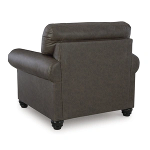 Ashley Furniture Roxmere Faux Leather Chair, Umber