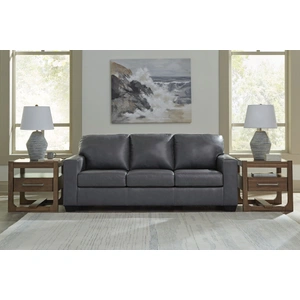 Ashley Furniture Bolsena Leather Sofa, Admiral